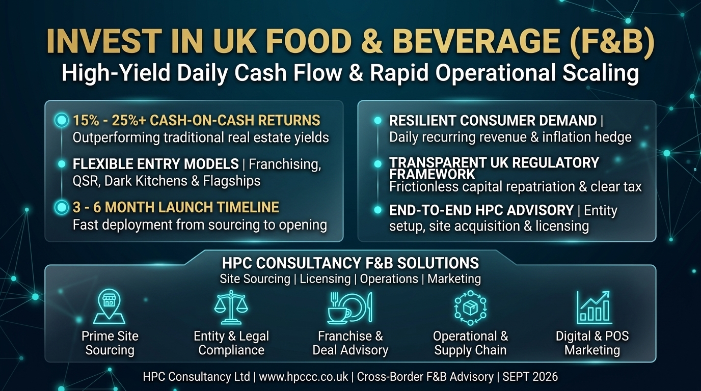Why Andorra Investors Must Consider the UK Food and Beverage Sector as Their Primary Entry Point