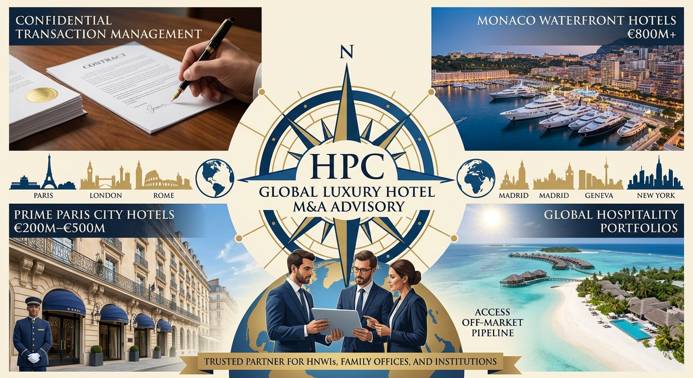 HPC Consultancy Ltd | Global Luxury Hotel and Trophy Asset M&A Advisory
